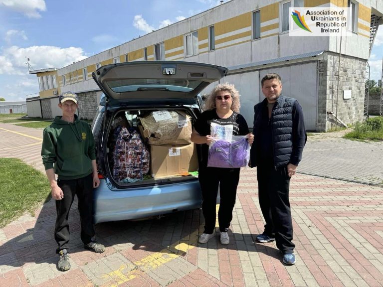 Передали до сіл Броварського району для малозабезпечених сімей одяг та взуття